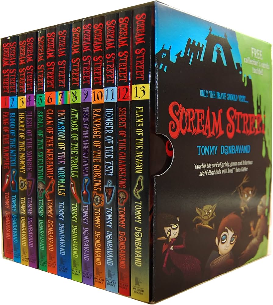 Scream Street 13 Books Collection Tommy Donbavand Boxed Pack Set